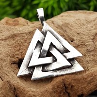 Wotansknoten Schmuck Anhänger aus 925 Sterling Silber