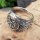 Vegvisir Ring verziert mit Mjölnir aus 925 Sterling Silber