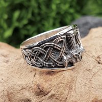 Thors Hammer Ring &quot;SLEGGE&quot; aus 925 Sterling Silber 56 (17,8) / 7,6 US