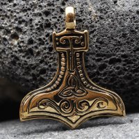 Thors Hammer "ALAMANNI" Schmuck Anhänger aus Bronze