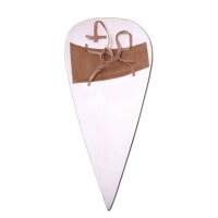 Norman Shield “WILLIAM” in Wood – White...