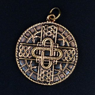 Keltisches Schmuckamulett "LILL" aus Bronze