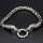 Viking bracelet "Schleifner" with clip ring made of stainless steel