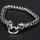 Viking bracelet "Grendel" with clip ring made of stainless steel