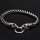 Wikinger Armkette "Bygul" mit Clipring aus Edelstahl