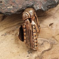 Schildmaid jewelry pendant &quot;WALK&Uuml;RE&quot; made of bronze