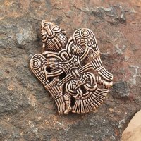 Viking brooch &quot;FRIEDA&quot; made of Bronze
