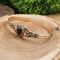 Elven bracelet "ARWEN" made of bronze with a...