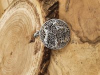 Celtic horse pendant made of 925 sterling silver