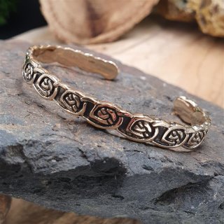 Celtic knot bracelet "SHANNON" made of bronze