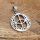 British jewelry pendant "CHALICE WELL" made of 925 sterling silver