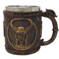 Viking Tankard - The Norse God Loki