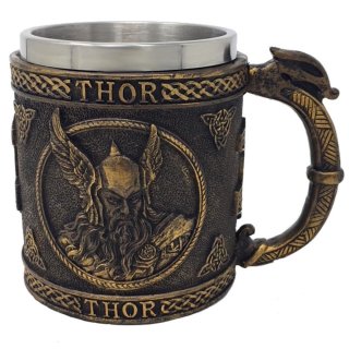 Viking Tankard - The Norse God Thor