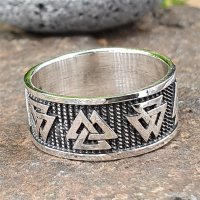 Valknut Ring aus 925 Sterling Silber