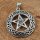 Pentagramm Anhänger mit Keltischen Knoten "ERIN" aus 925 Sterling Silber