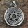 Pentagramm Anhänger mit Keltischen Knoten "BEDRAN" aus 925 Sterling Silber