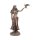 Morrigan and Crow Figurine Bronze Ornament - 28 cm