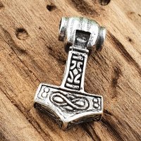 Thors Hammer Anh&auml;nger aus 925 Sterling Silber