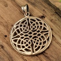 Keltische Knoten Schmuckanh&auml;nger aus Bronze