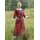 Early Medieval Dress Gudrun, Red/Blue