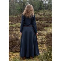 Medieval Dress Afra, Canvas, Dark Blue