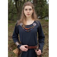 Medieval Dress Afra, Canvas, Dark Blue