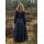 Medieval Dress Afra, Canvas, Dark Blue