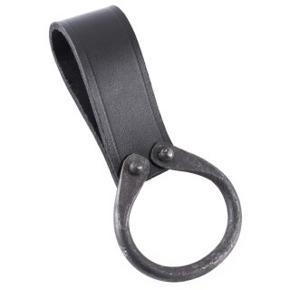 Axtgürtelhalter „FRODE“ – Leder mit geschmiedetem Ring