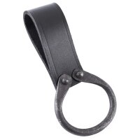 Axtgürtelhalter „FRODE“ – Leder mit geschmiedetem Ring