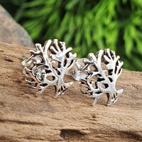 Lebensbaum Ohrring aus 925 Sterling Silber