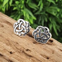 Keltische Knoten Ohrring aus 925 Sterling Silber