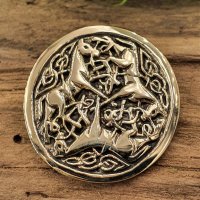 Pferde Amulett Anh&auml;nger aus Bronze 