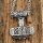 Massive Edelstahl Halskette Thors Hammer "BODIL" mit Wikingersymbole - 60 cm