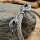 Edelstahl Wikinger Armreif "GORM" Hugin & Munin
