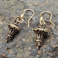 Germanische Berlock-Ohrringe aus Bronze