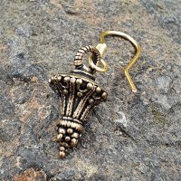 Germanische Berlock-Ohrringe aus Bronze