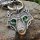Massive Edelstahl Wikinger Königskette mit Schlangenkopfen "Jörmungandr" und Fenris Wolfsanhänger  - Silberfarben - 60 cm