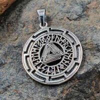 Valknut mit Runen Schmuck Anhänger...
