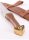 Wikinger-Sax mit brauner Lederscheide und Holzgriff