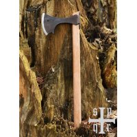 Viking Bearded Axe “GOTLAND” – Hand-Forged Carbon Steel