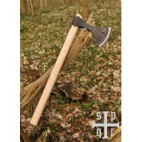 Viking Bearded Axe “GOTLAND” – Hand-Forged Carbon Steel