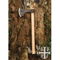 Viking Bearded Axe “GOTLAND” – Hand-Forged Carbon Steel