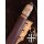 Wikinger-Messer, Damaststahl, Holz-/Knochengriff m. Knotenmuster