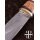 Wikinger-Messer aus Damaststahl mit Holz-/Knochengriff