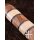 Wikinger-Messer aus Damaststahl mit Holz-/Knochengriff